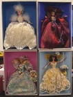 Vintage 1994-96 Mattel Barbie Enchanted Seasons Collection Set Of 4