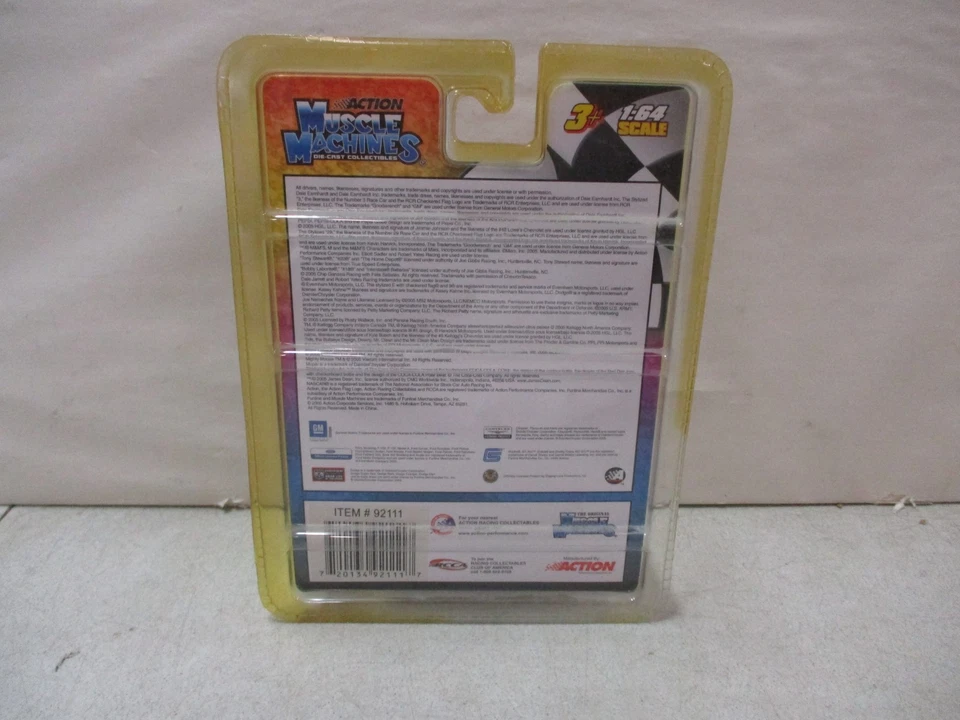 Chevrolet Bel Air 1955 1/64 Muscle Machines Jeff Gordon Dupont Foto 2 de 2