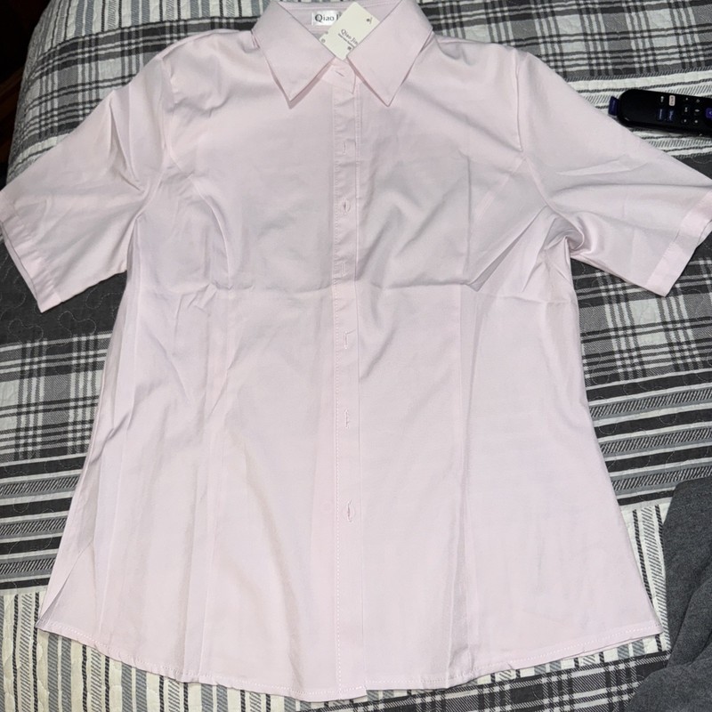NWT Qiao Jing Li Women's Pink Blouse, Great Quality, Size XL-Fits Like A Small