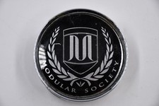 Modular Society Chrome W Black Chrome Insert Wheel Center Cap Hub Cap Modular
