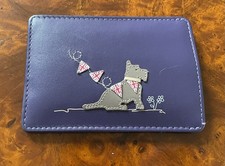 Radley Purple ID / card Holder  Great condition With dust Bag