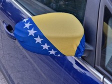 1 Paar Spiegelflagge/Spiegelfahne BOSNIEN und...