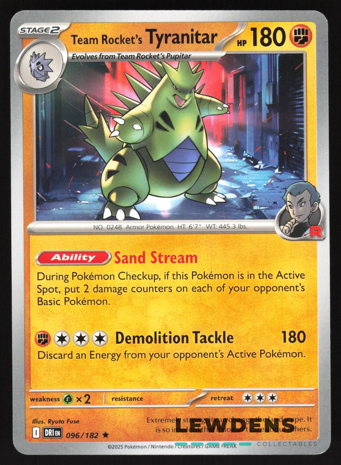 Team Rocket's Tyranitar