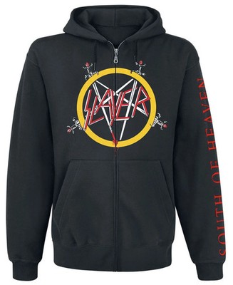 Slayer Kapuzenjacke Herren South Of Heaven schwarz