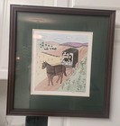 Farmhouse, Xtian Newswanger Coming Home From Church Print Signed & Numbered 1988 — photo 2