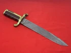 Original US Civil War Ames Model 1861 "Dahlgren" Bayonet Bowie Knife Dated 1864