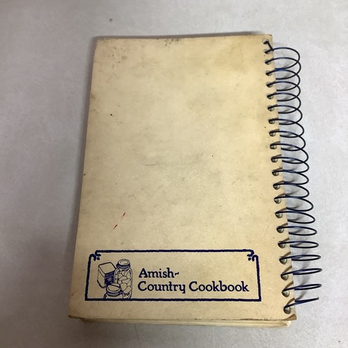 Vtg 1979 Amish Country Spiral Bound Cookbook Dutchman Essenhaus Ohio Indiana - Picture 2 of 8