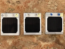 EKWB EK-Quantum 120MM PC Radiator - White/Silver - For Custom Water Cooling