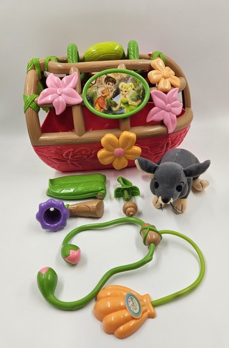 DISNEY TINKERBELL CHEESE VET KIT Carrying Case Great Fairy Medical Rescue 2010