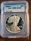 PR69 1988-S ICG DCAM American Silver Eagle GRADED ICG PROOF PR69