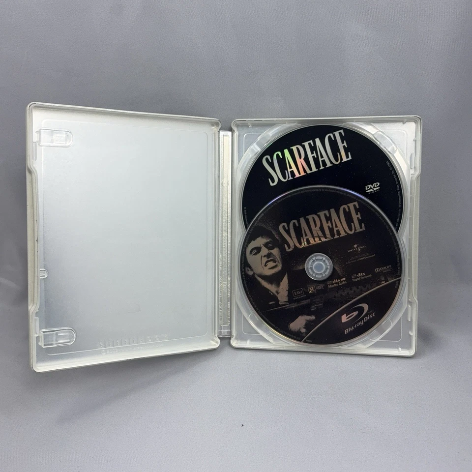 Scarface Limited Edition Blu-Ray Al Pacino SteelBook 1983 Crime Film Foto 4 de 4