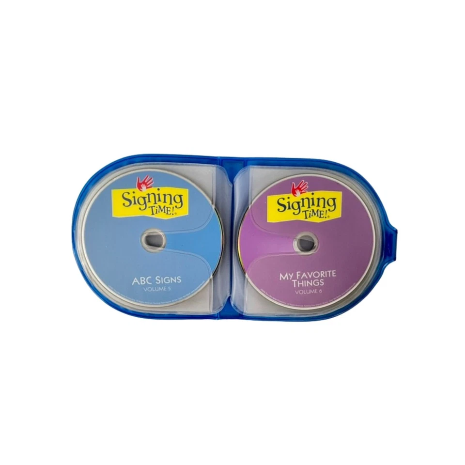 Signing Time ASL Rachel Coleman PARTIAL DVD Set Series One Closed Captions Foto 4 de 4