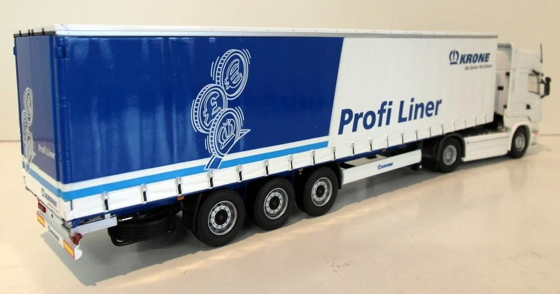 Universal Hobbies 1/50 Scale Diecast UH5709 Scania Truck Krone Profi Liner 2012 - Photo 3/4