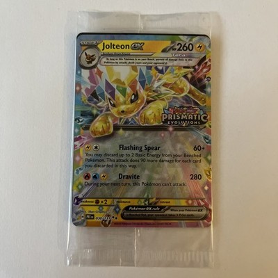 Jolteon ex 030/131 Surprise Box Stamped Promo Prismatic Evolutions Sealed 