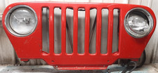 Jeep Wrangler Tj 1997-2006 Flame Red Front Grillgrille Free Shipping 7 Jeep Wrangler Tj 1997-2006 Flame Red Front Grillgrille Free Shipping 7