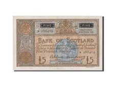 [#42813] Banknote, Scotland, 5 Pounds, 1963, AU(55-58)