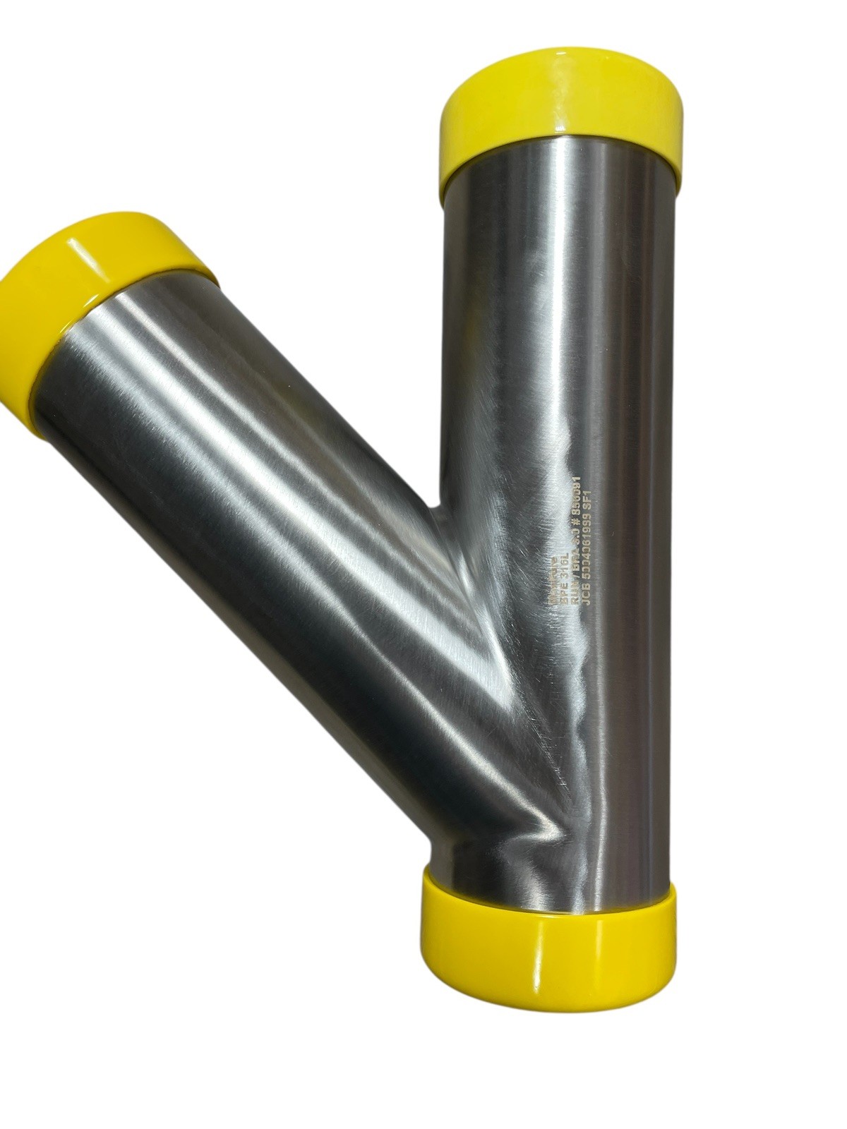MaxPure NEUMO VNE TE28WA3.0-PL 3” TC Y-Tee 316L Sanitary Fitting ASME BPE NEW