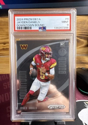 2024 Panini Prizm Deca - Downtown Bound Jayden Daniels #4 (RC)
