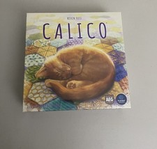 Calico Board Game Kevin Russ Cats Quilting Theme AEG Flatout