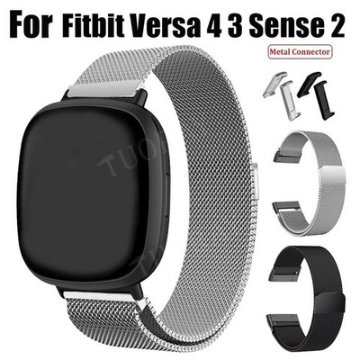 Milanese Magnet Armband Für Fitbit Versa 4 3 | Fitbit Sense 2 1 Smartwatch Band