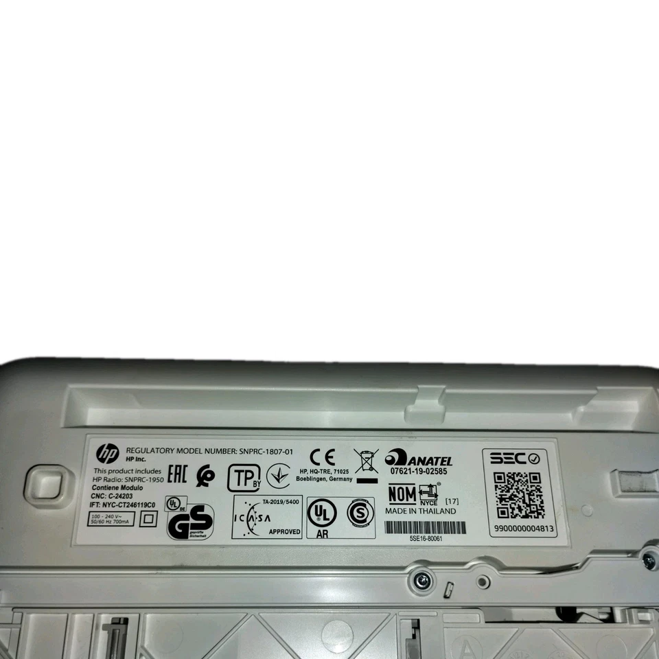 HP ENVY 6032 Multifunktions-Farbtintenstrahldrucker *Scannerglas gebrochen* - Bild 3 von 4