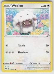 Wooloo 153/202 Sword & Shield Base Set Common