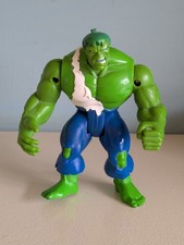 Vintage Incredible Hulk Action Figure With Kicking Motion 1997 