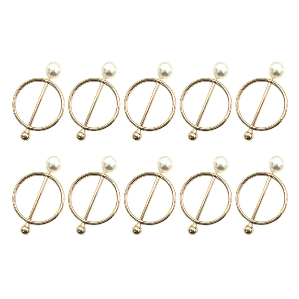 Scarf Clips Slides Plastic TShirt Clips TShirt Clasp 80s Party