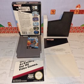MISSION IMPOSSIBLE NINTENDO NES PAL A VERSIONE ITALIANA MATTEL ITA CIB