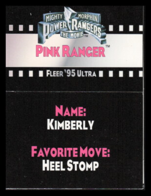 1995 Fleer Ultra Power Rangers Movie Pop Up Insert Cards Pick Choose READ