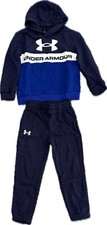 Under Armour Boys Pollover Hoodie And Pants Set Size 4 New