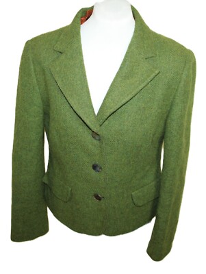 Damen Niama Conbipel Tweed Sakko Blazer Ca. Gr 38  Jacke Jacket