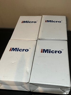 Lot of 4, iMicro (MO-205U) USB Wired Optical Mouse - New