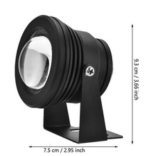 12V 10W RGB Waterproof Aquarium LED Spotlight Lamp