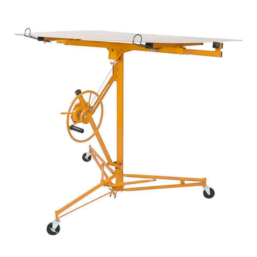 16 Feet Drywall Lift Hoist Sheetrock Panel Plasterboard Jack Lifter