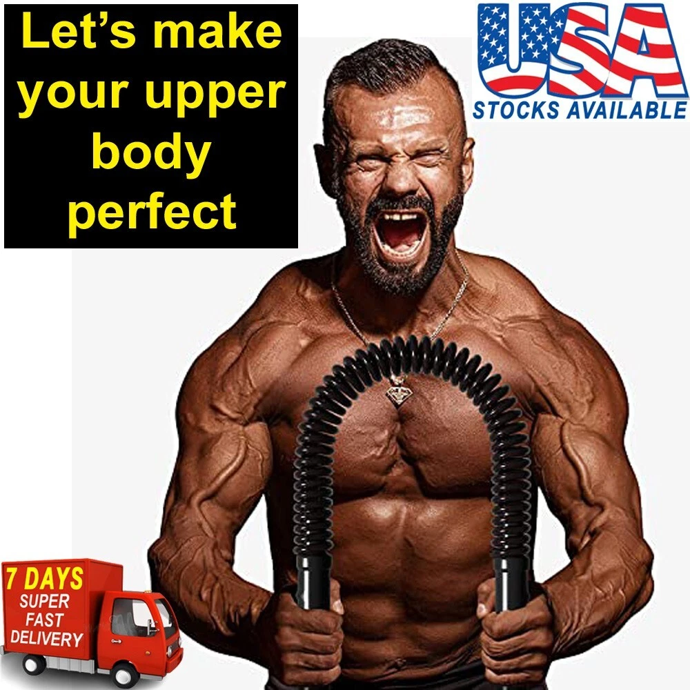 New Power Twister Bar Chest Workout Upper Body Exercise Equipment