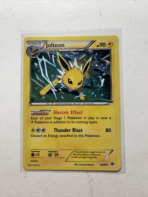 Jolteon 26/98 HOLO Rare XY Ancient Origins Pokemon Card - NM | eBay