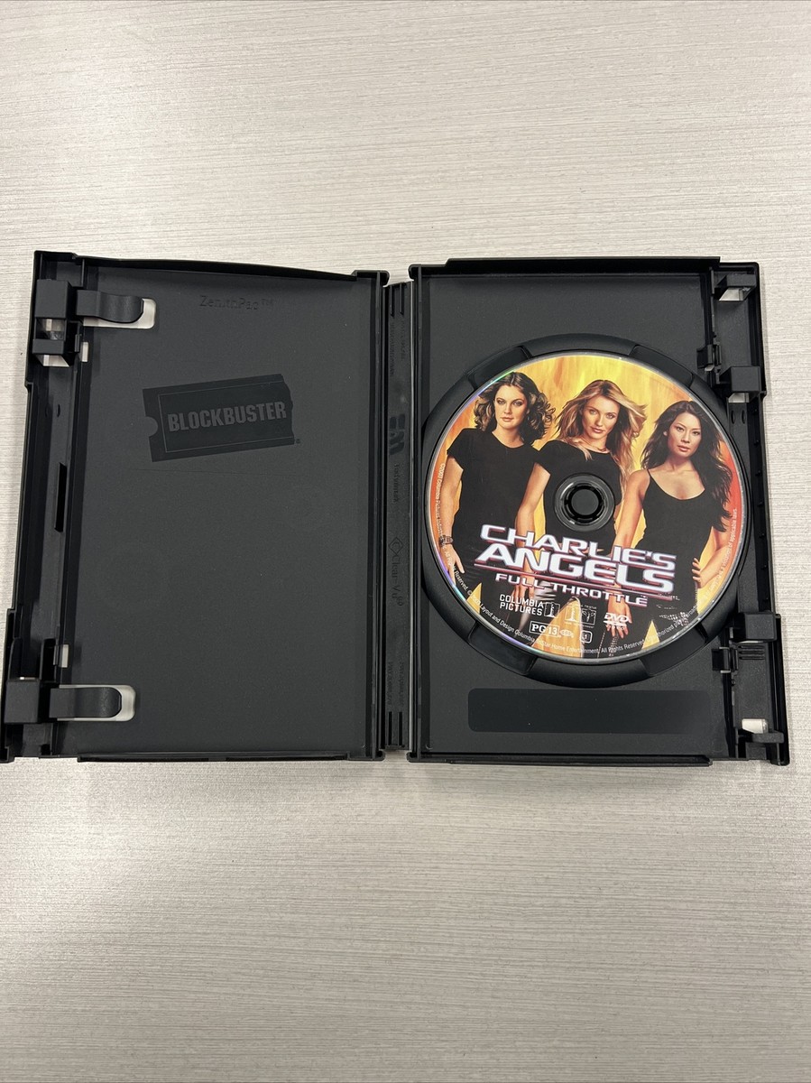 Charlies Angels Full Throttle - 2003 DVD Movie - Theatrical Full