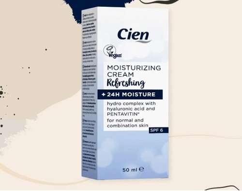 CIEN Facial Moisturizing Cream 24h Hyaluronic acid. SPF 6. 50ml