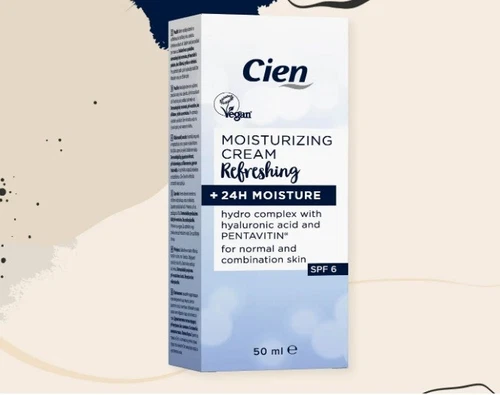CIEN Facial Moisturizing Cream 24h Hyaluronic acid. SPF 6. 50ml