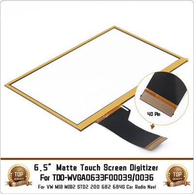 TDO-WVGA0633F00045 6.5'' OEM Touchscreen Display Für MIB STD2 NAV 200 680 Radio