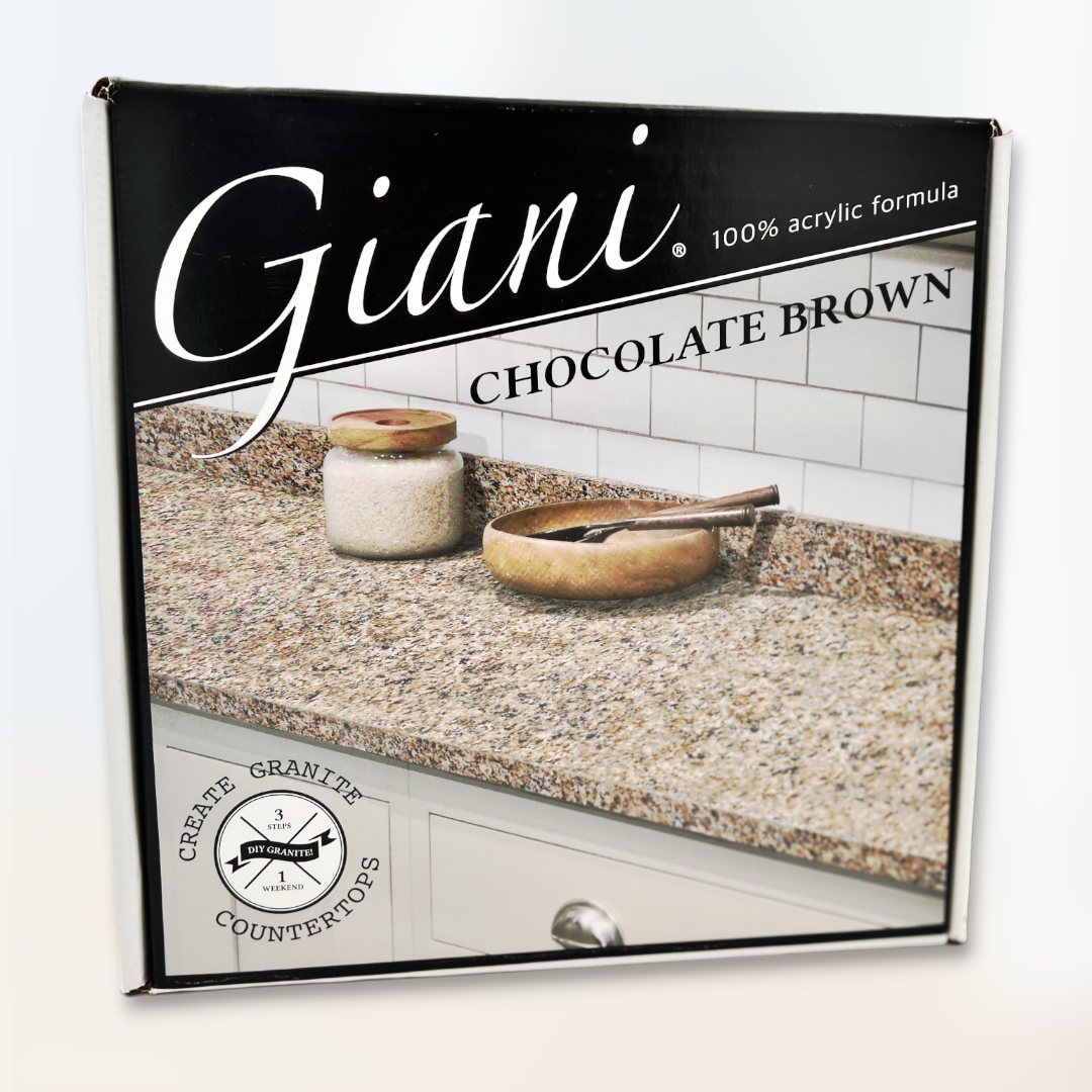 NEW IN BOX GIANI CHOCOLATE BROWN COUNTERTOP TOP COATING KIT eBay