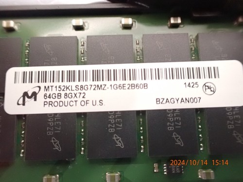 00LP639 IBM Samsung DDR3 1600MHz 64GB CDIMM MT152KLS8G72MZ-1G6E2B60B - Picture 4 of 5