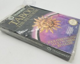 Taboo: The Sixth Sense (Nintendo Entertainment System NES 1989) Complete in Box