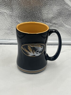 Missouri Tigers NCAA 14oz Coffee Mug Cup Logo Brands New