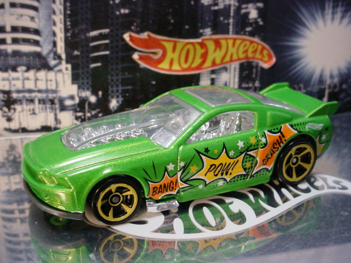 2024 HW DRIFT Exclusive '13 FORD MUSTANG GT 💥green;yellow mc5