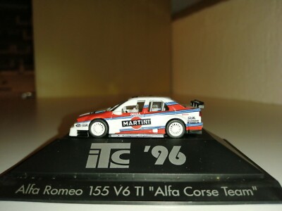 Herpa ITC ''96 Alfa Romeo 155 V6 ti   Nr. 5  weiß    #1:87