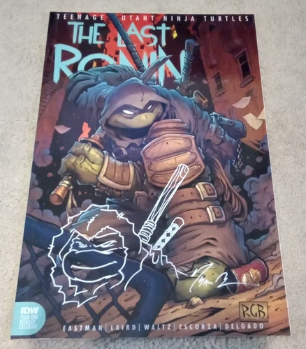 THE LAST RONIN #1 VERY GARY COMICS EXCLUSIVE WITH RYAN BROWNE SKETCH