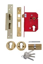 Union L2244E Euro Cylinder(Yale Style) Sashcase 67mm Brass (Old Stock)