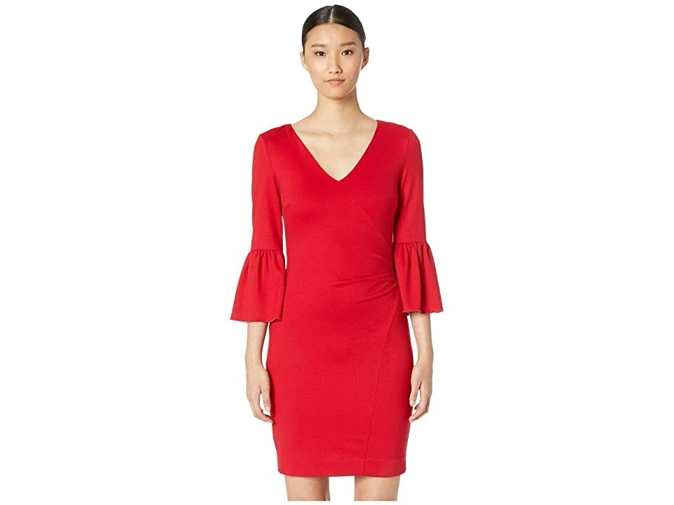 Nicole miller clearance bell sleeve dress